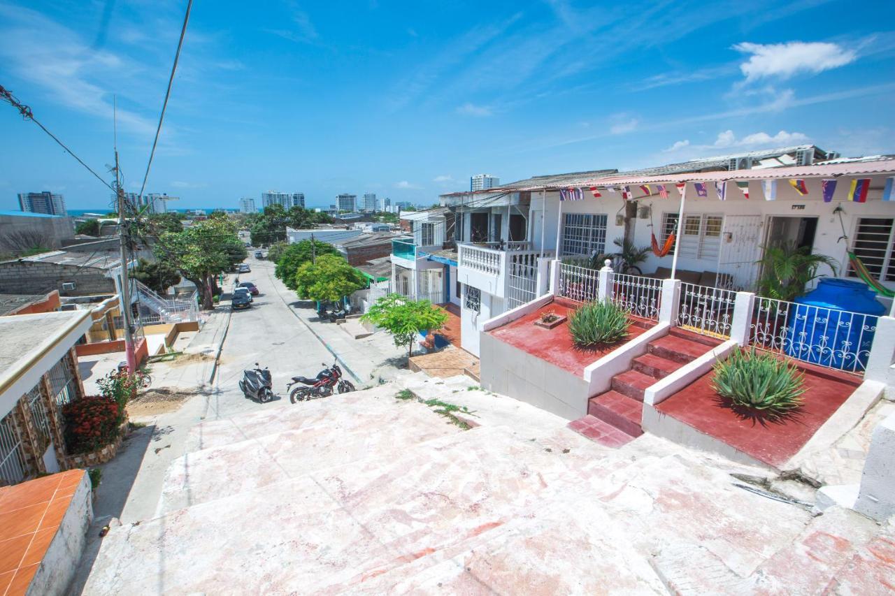 Casa Hostal Kristalu Cartagena ภายนอก รูปภาพ