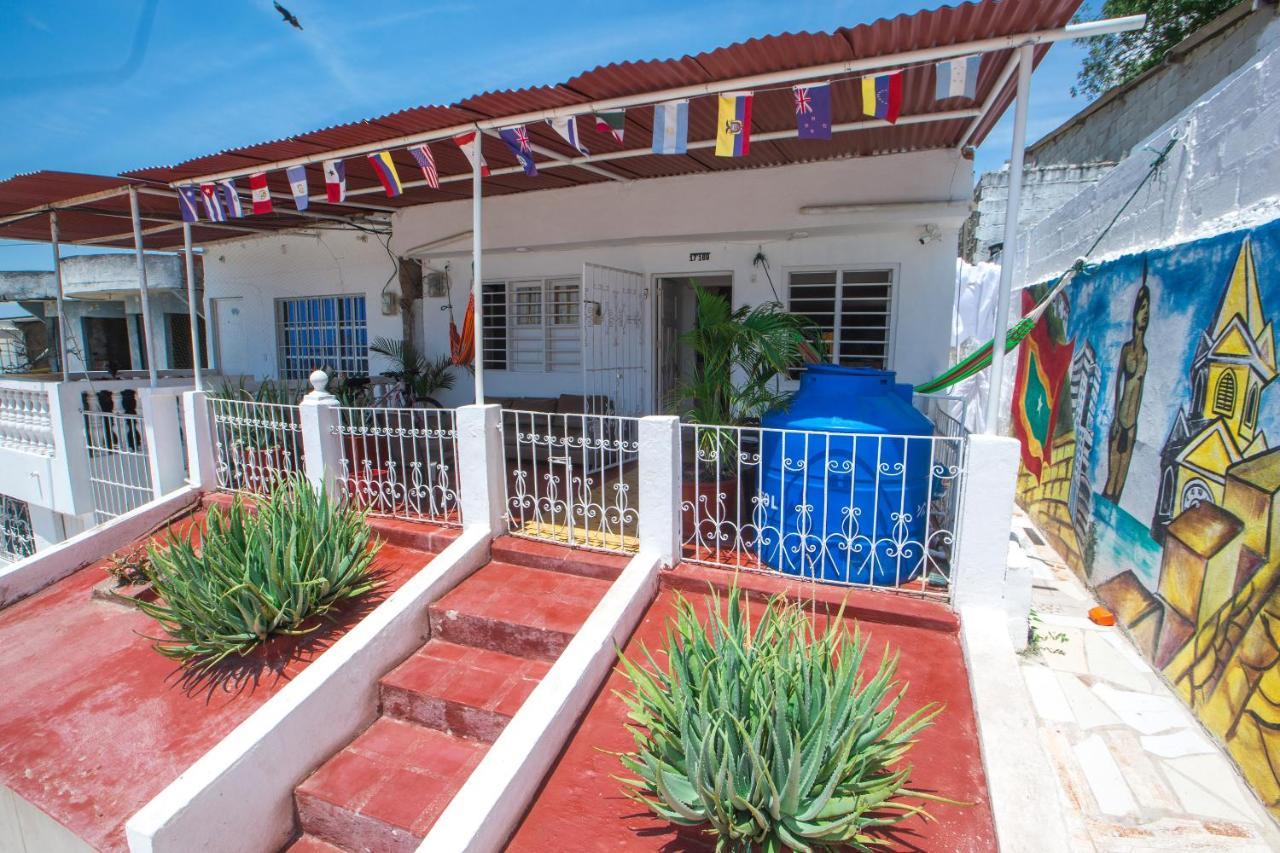 Casa Hostal Kristalu Cartagena ภายนอก รูปภาพ