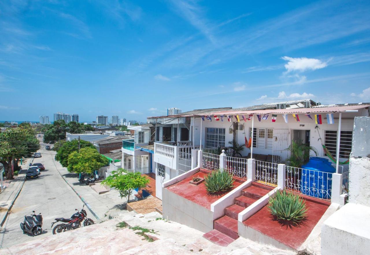 Casa Hostal Kristalu Cartagena ภายนอก รูปภาพ